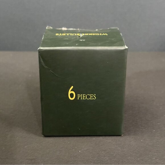 Bullet Whiskey Stones Revolver Gold Ice Cubes Spirits Cocktail Chilling Bar - Picture 9 of 9